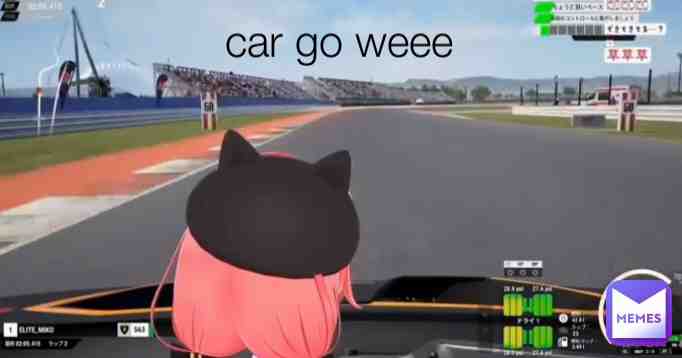 Damn that girl know how to drive
