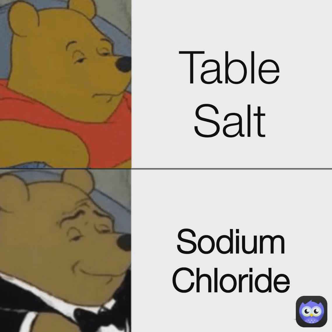 Sodium Chloride Table Salt