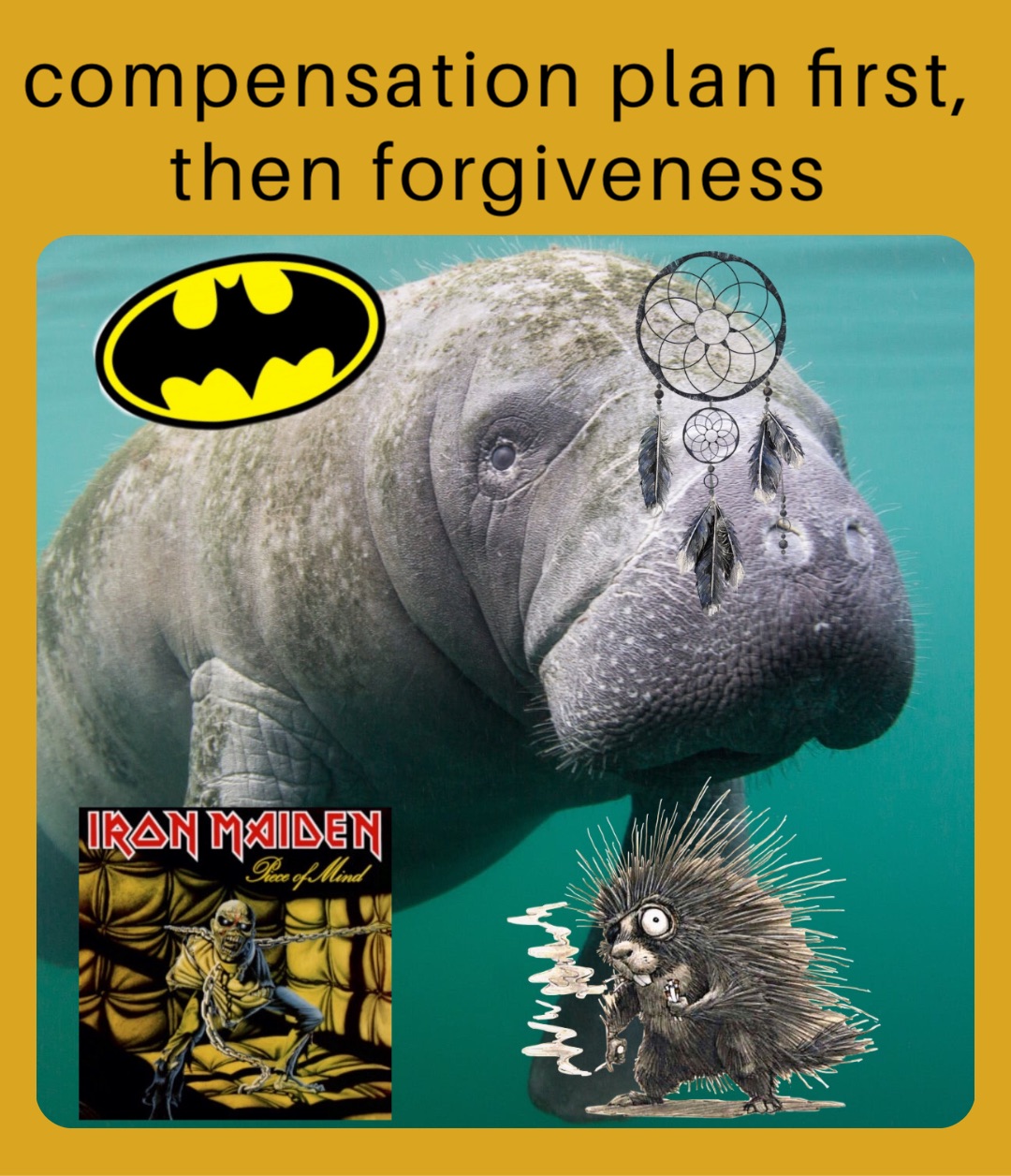 compensation plan first,
then forgiveness