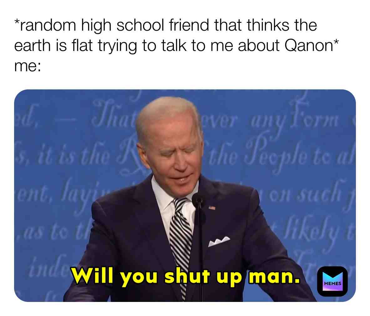 Meme shared by @aloveallmine