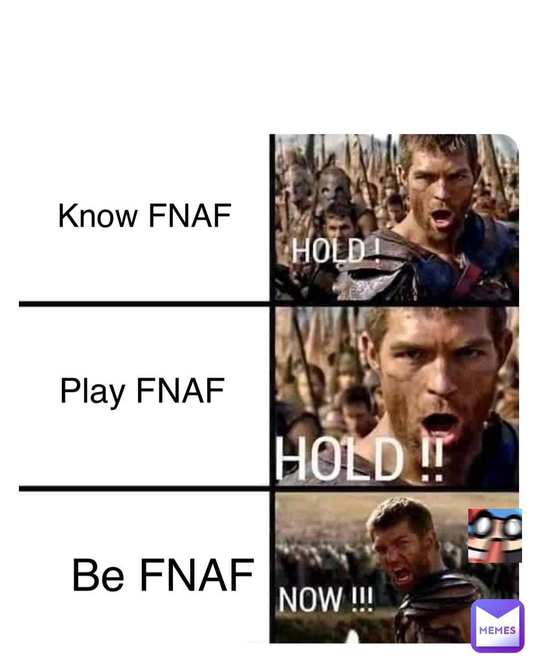 Know FNAF Play FNAF Be FNAF