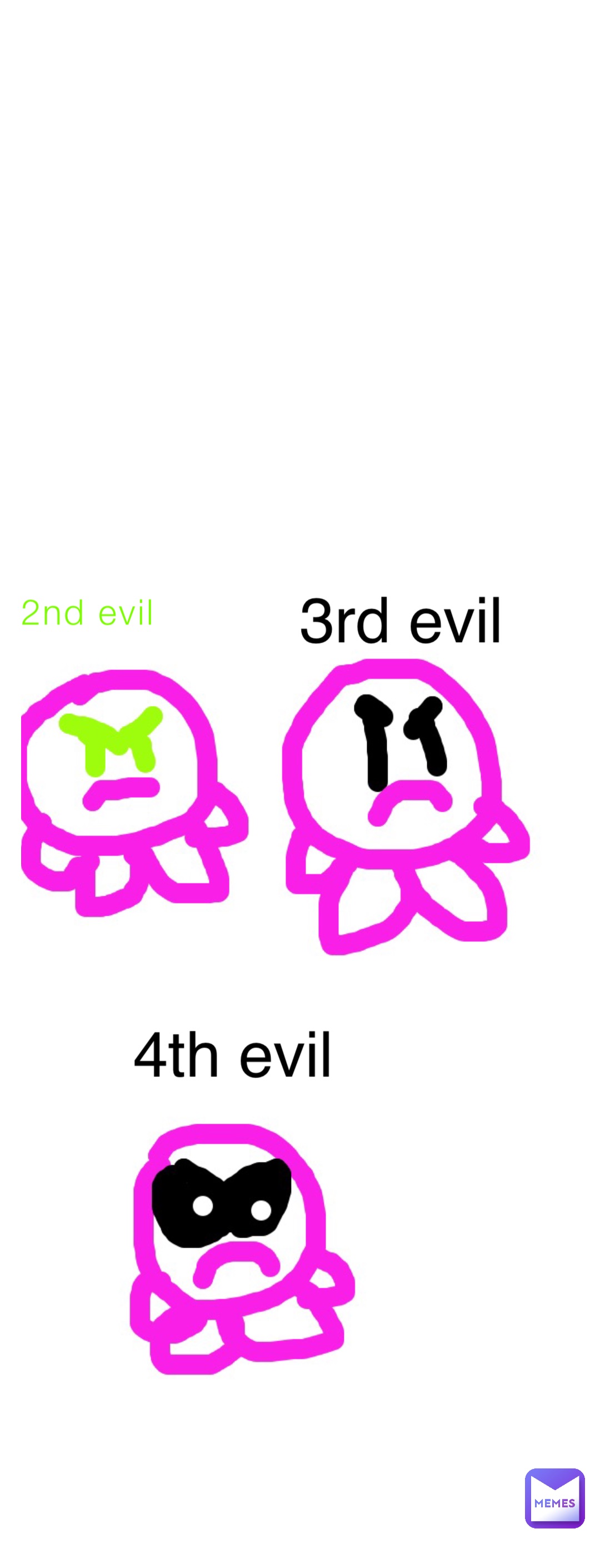 2nd evil 3rd evil 4th evil