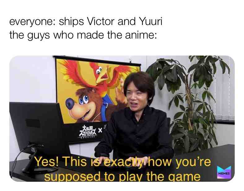 #memes #anime #animemes #yaoi #yurionice