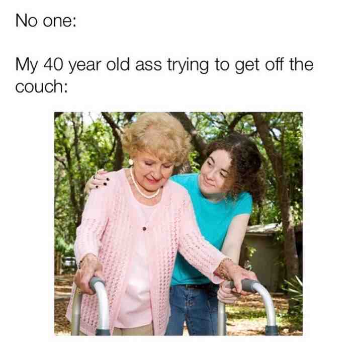 Send help.\u2063
\u2063
#old #oldaf #oldpeople #oldperson #couch #couchpotato #40 #overthehill #help #sendhelp #pleasesendhelp #ifellandicantgetup #memes #funnymemes #jadedmurphy
