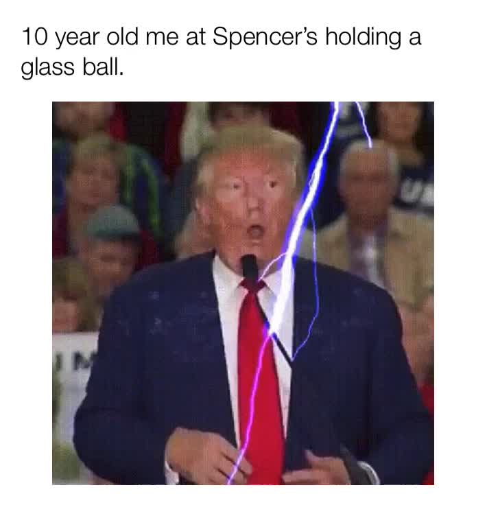 Great Scott!\u2063
\u2063
 #spencers  #lightening  #lighteningball  #90stoys  #rememberwhen  #funny  #funnymemes  #meme  #memes  #jadedmurphy
