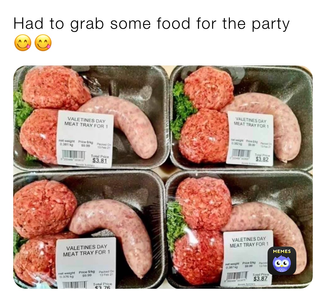 Had to grab some food for the party 😋😋