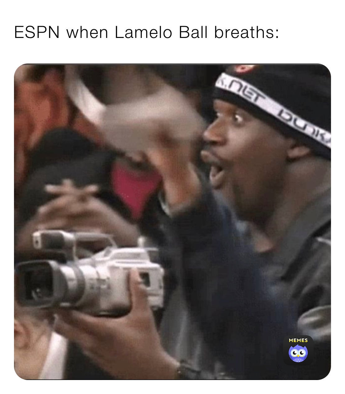 ESPN when Lamelo Ball breaths: