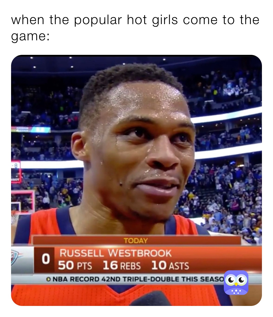 when the popular hot girls come to the game: