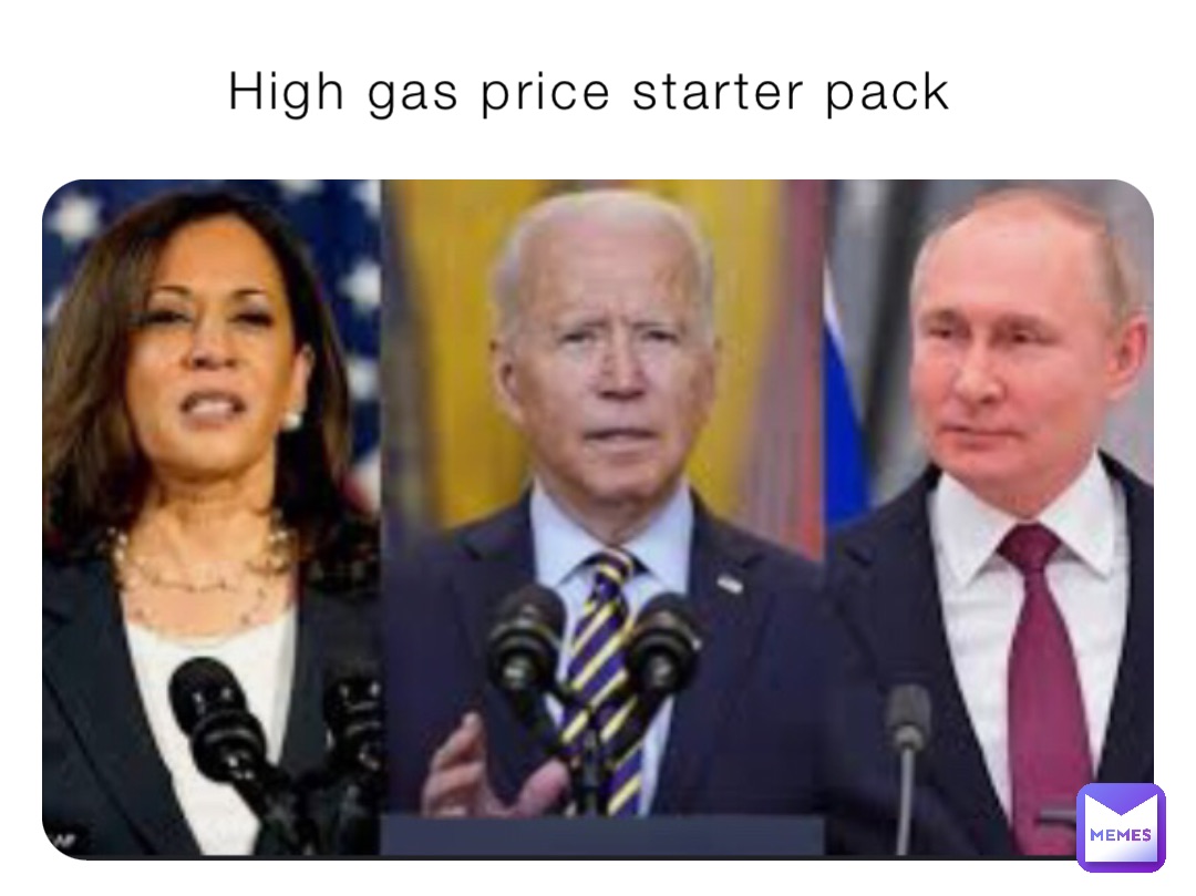 High gas price starter pack