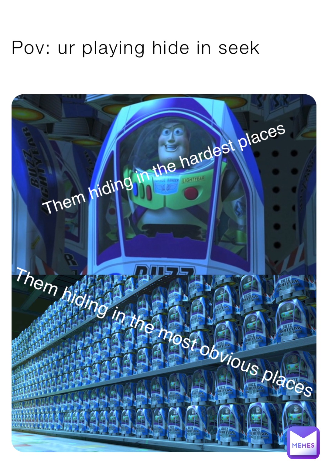 Pov: ur playing hide in seek Them hiding in the hardest places Them hiding in the most obvious places