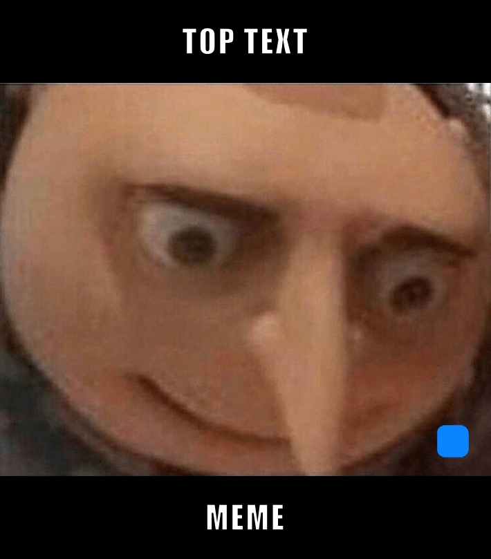 TOP TEXT MEME
