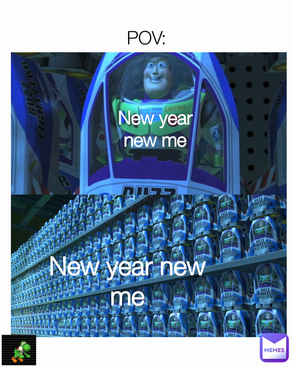 New year new me POV: New year new me