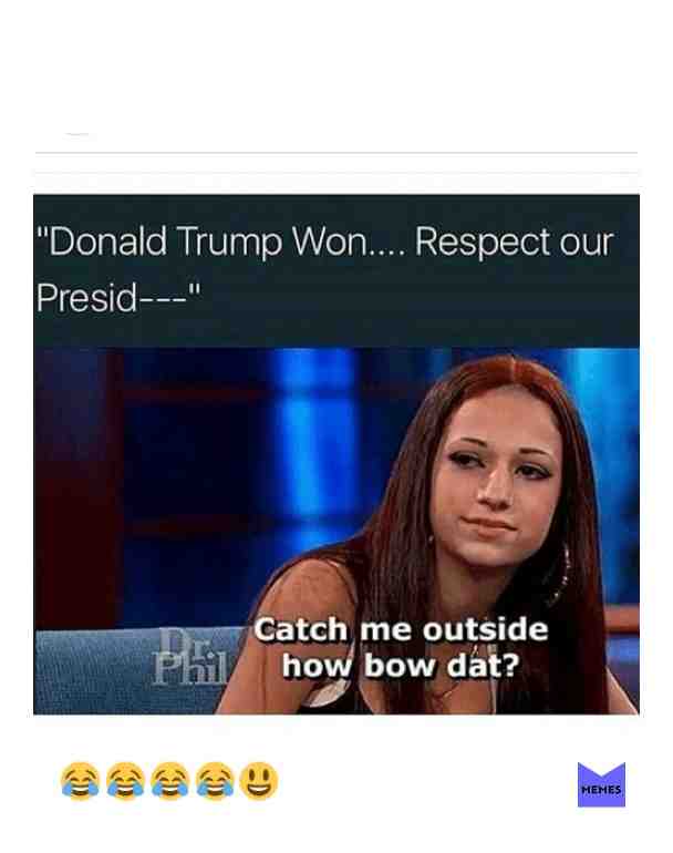 #donaldtrump #catchmeoutside