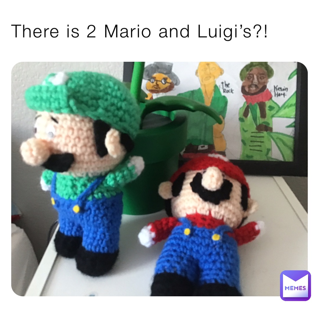 There is 2 Mario and Luigi’s?!