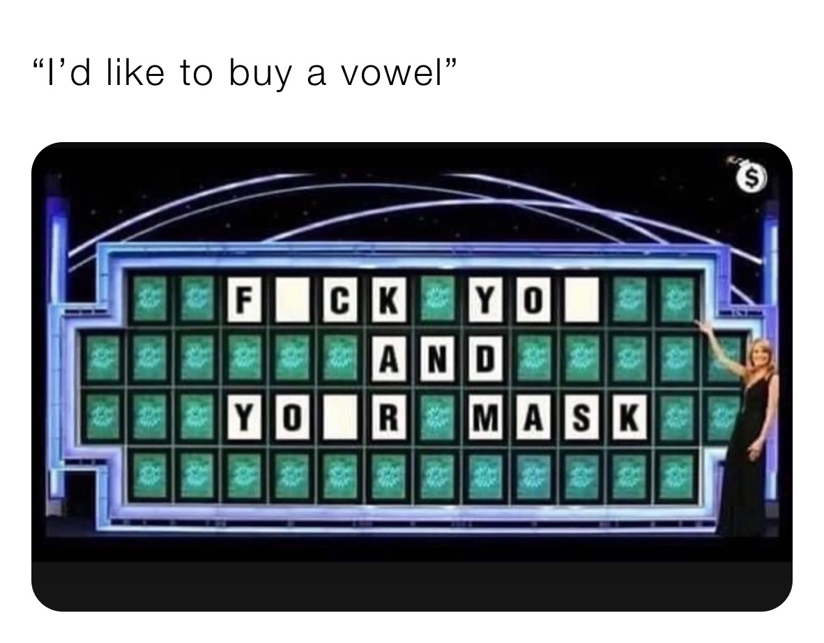 “I’d like to buy a vowel”