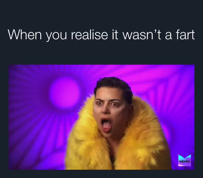 #shocked  #fart  #suprised  ahhh crap 🤦‍♀️