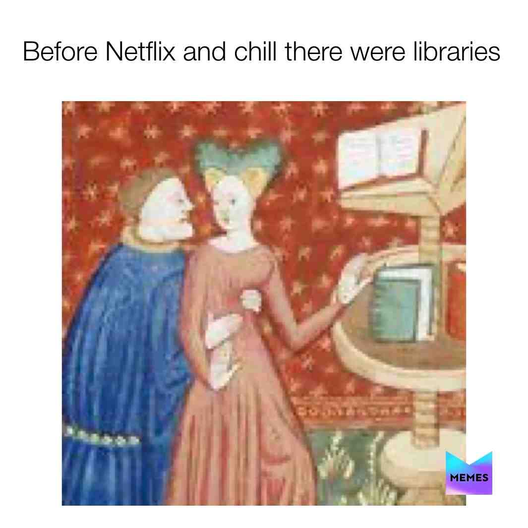 Porn has always been at the forefront of new technology  #netflix  #books  #medieval