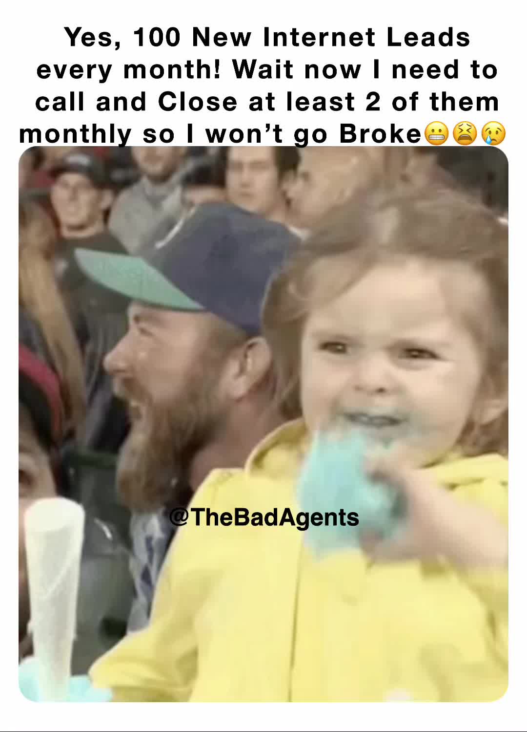 I might be in over my head my Conversion Ratios actually freaking suck 😬😫😢 didn’t fully think this through…   #realestatememes   #realtorlife  #realtor  #realestate  #thebadagents
