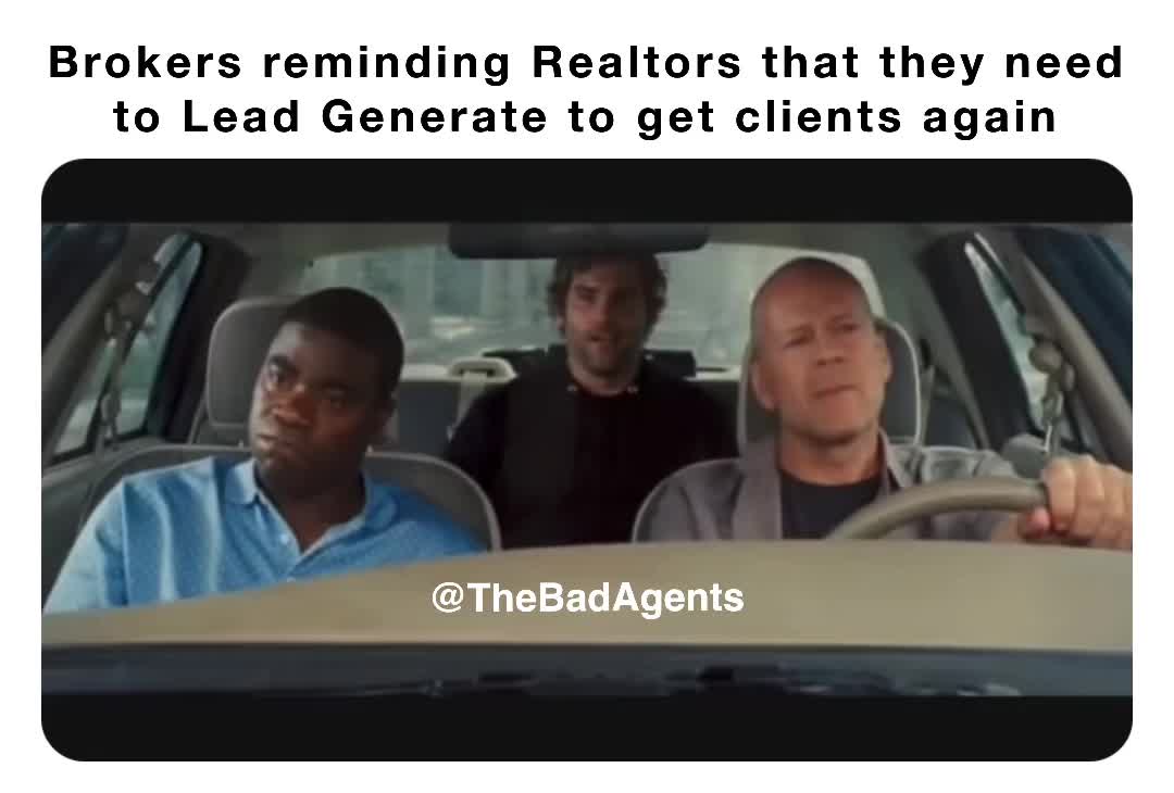 Back in my Day we use to have to do this thing called Lead Generation to get our clients… Welcome to the 2023 Real Estate Market‼️ Where real Work & Skills are Mandatory again 🫣😰🥺🤪😎 #realestate  #realtor  #realtorlife  #thebadagents  #realestatememes
