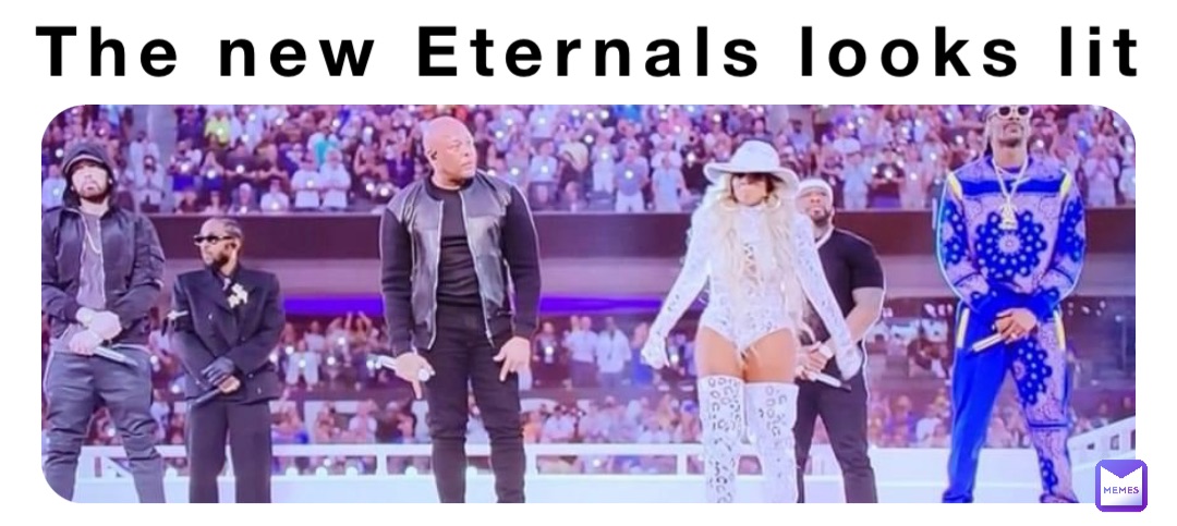 The new Eternals looks lit