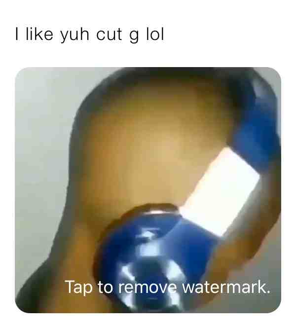 Lol like yuh cut g