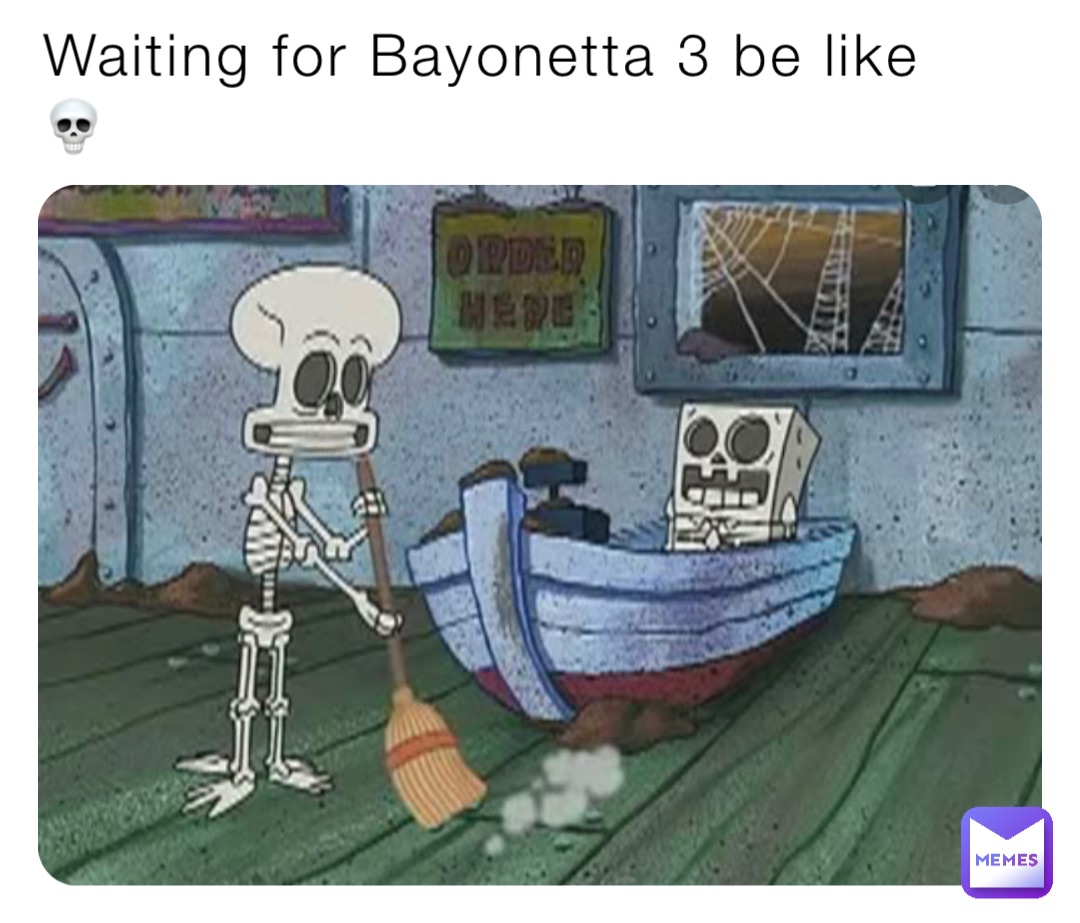 Waiting for Bayonetta 3 be like 💀