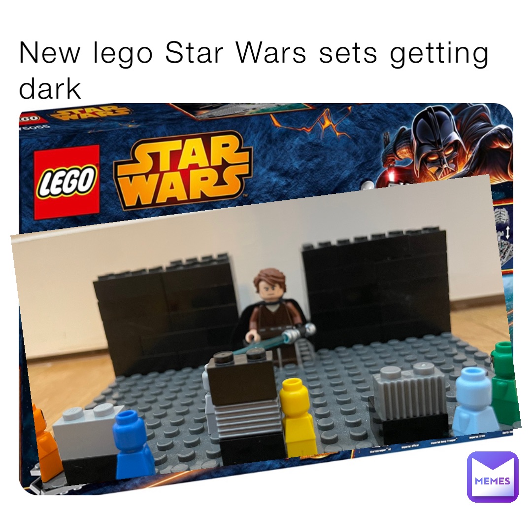 New lego Star Wars sets getting dark