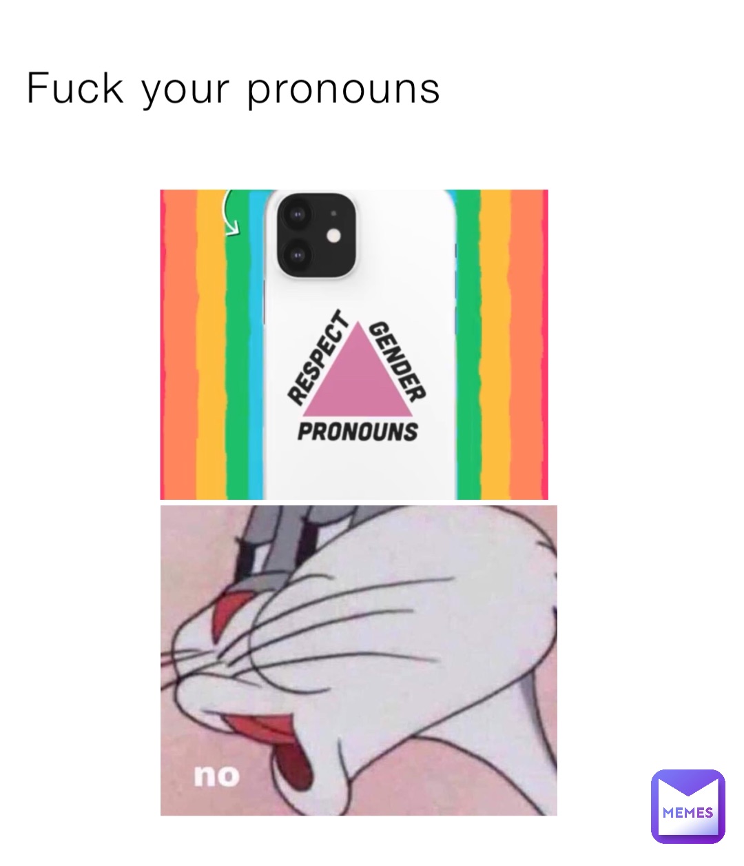 Fuck your pronouns