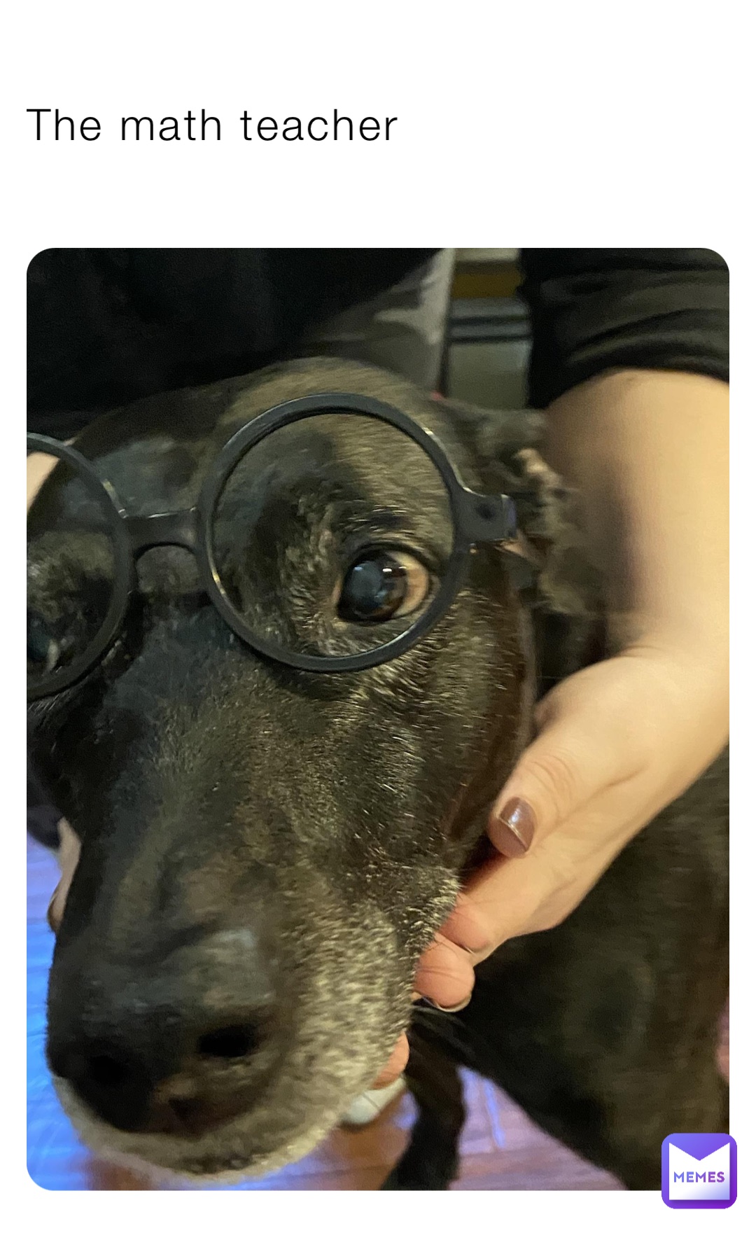 The math teacher