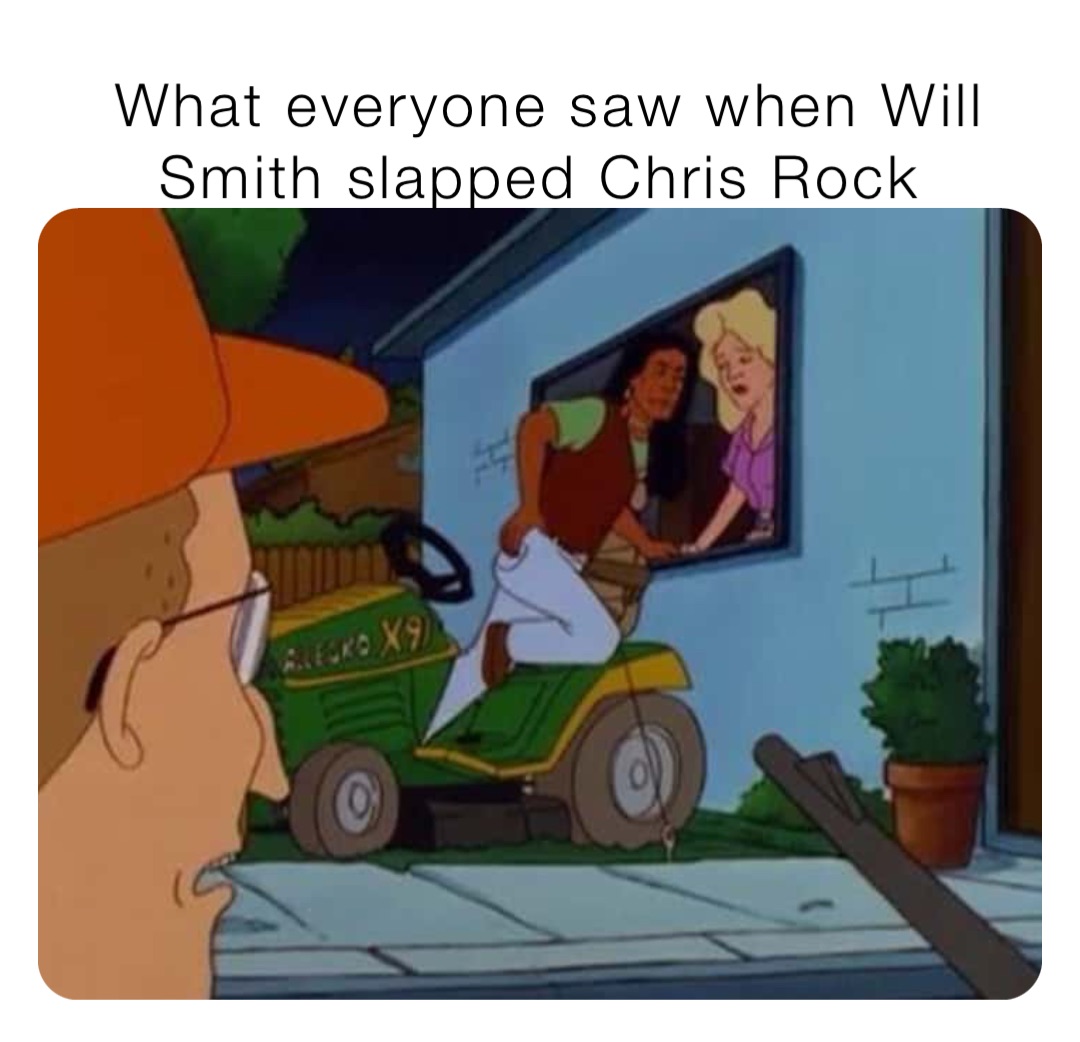 What everyone saw when Will Smith slapped Chris Rock