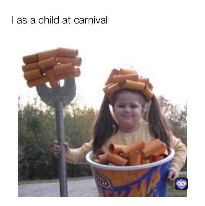 as a child I never wanted to eat....ehm