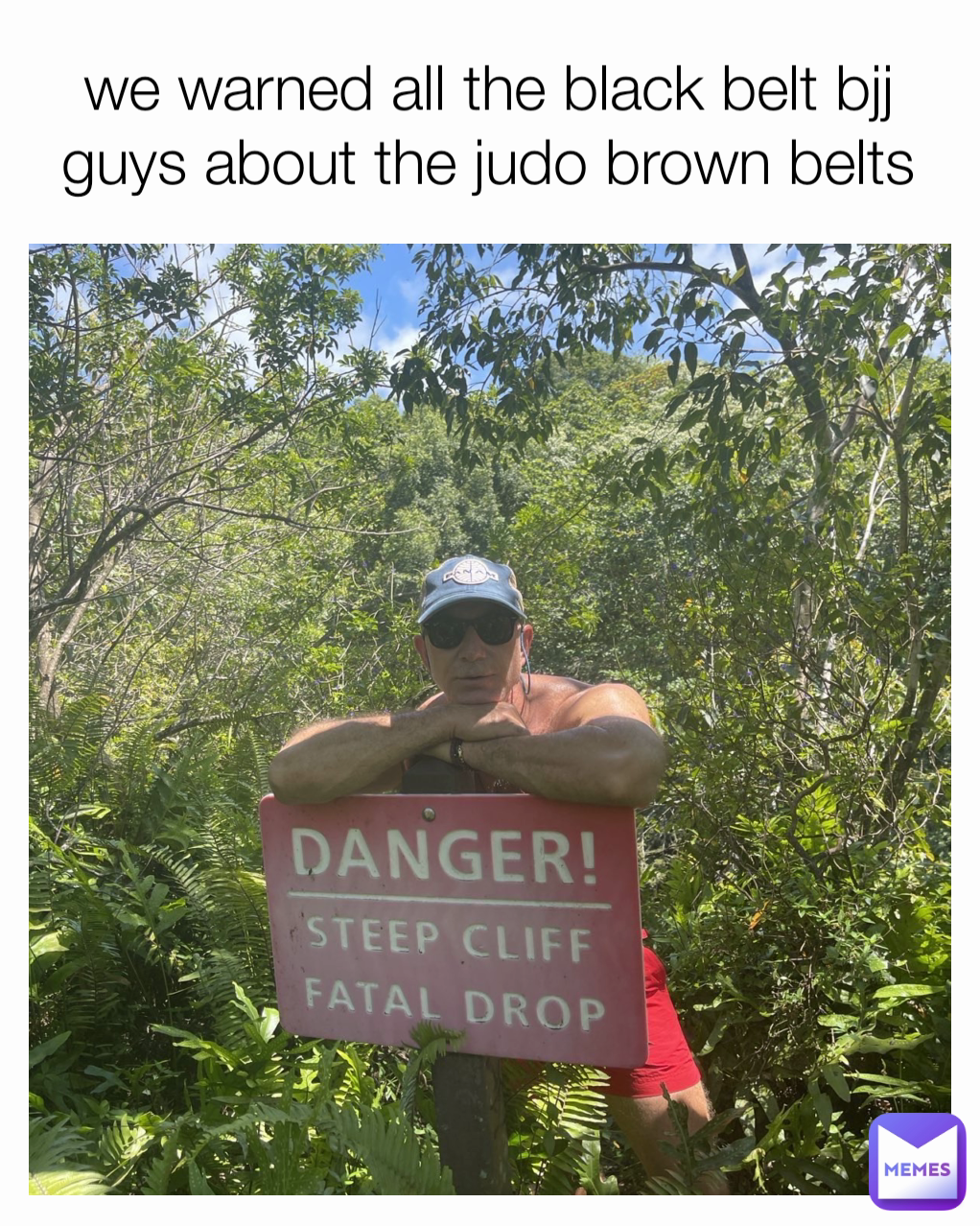 we warned all the black belt bjj guys about the judo brown belts