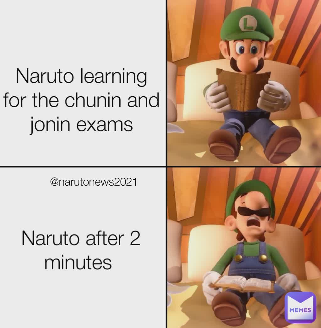 Naruto learning for the chunin and jonin exams Naruto after 2 minutes  @narutonews2021 