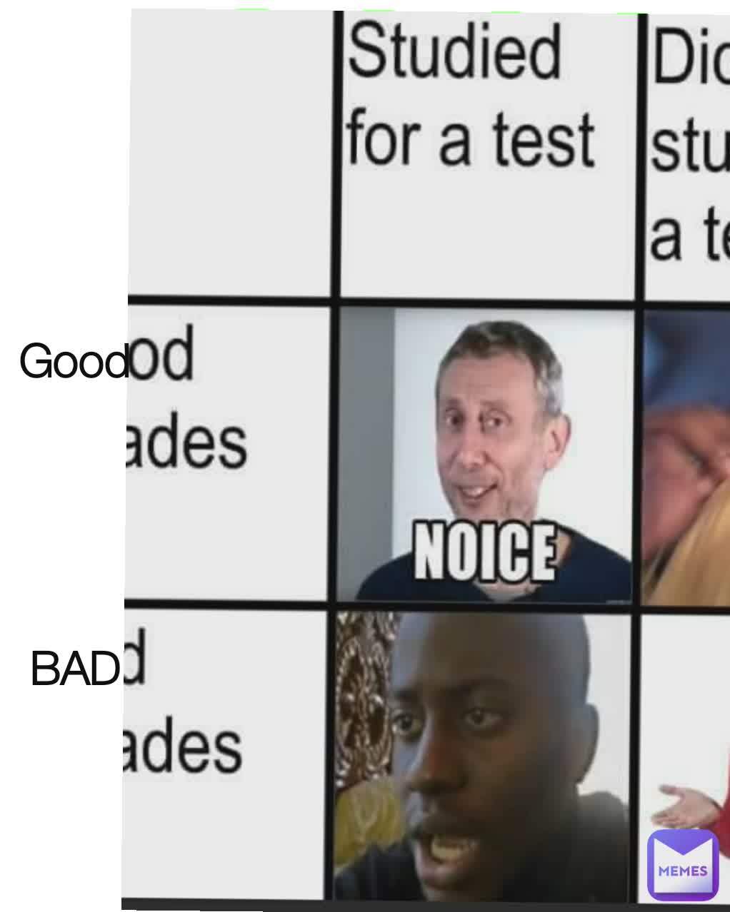 Good BAD

