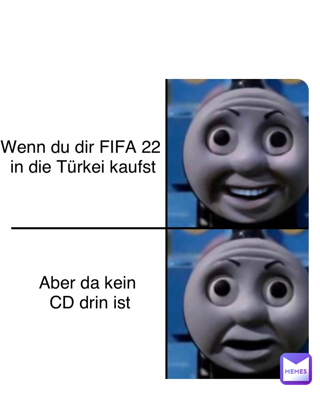 Cxx Wenn du dir FIFA 22
 in die Türkei kaufst Aber da kein
 CD drin ist