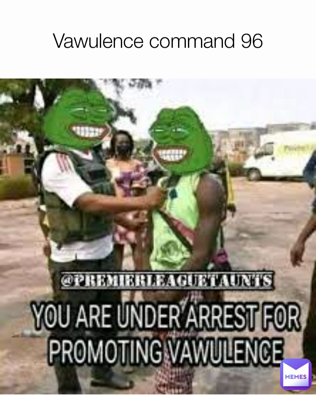 Vawulence command 96