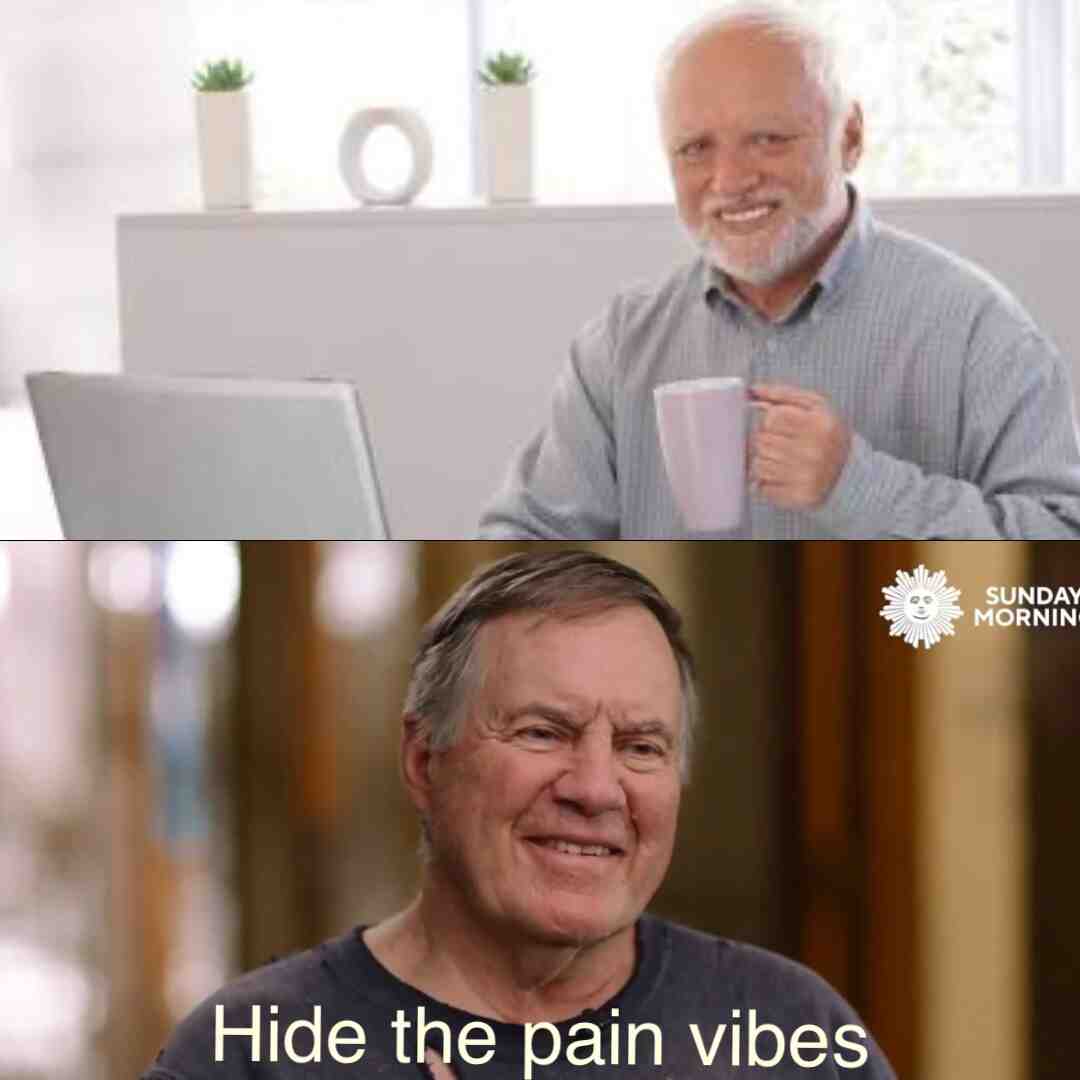 Hide the pain