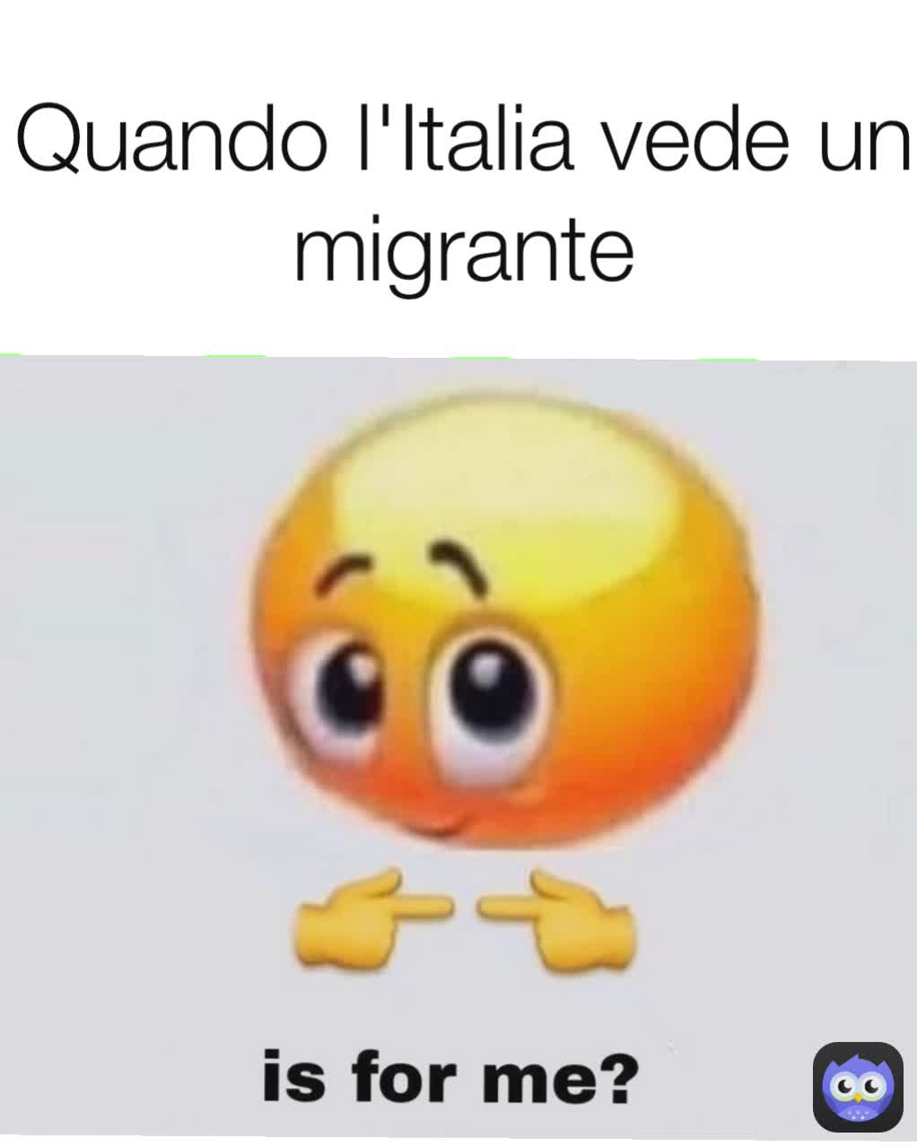 Quando l'Italia vede un migrante