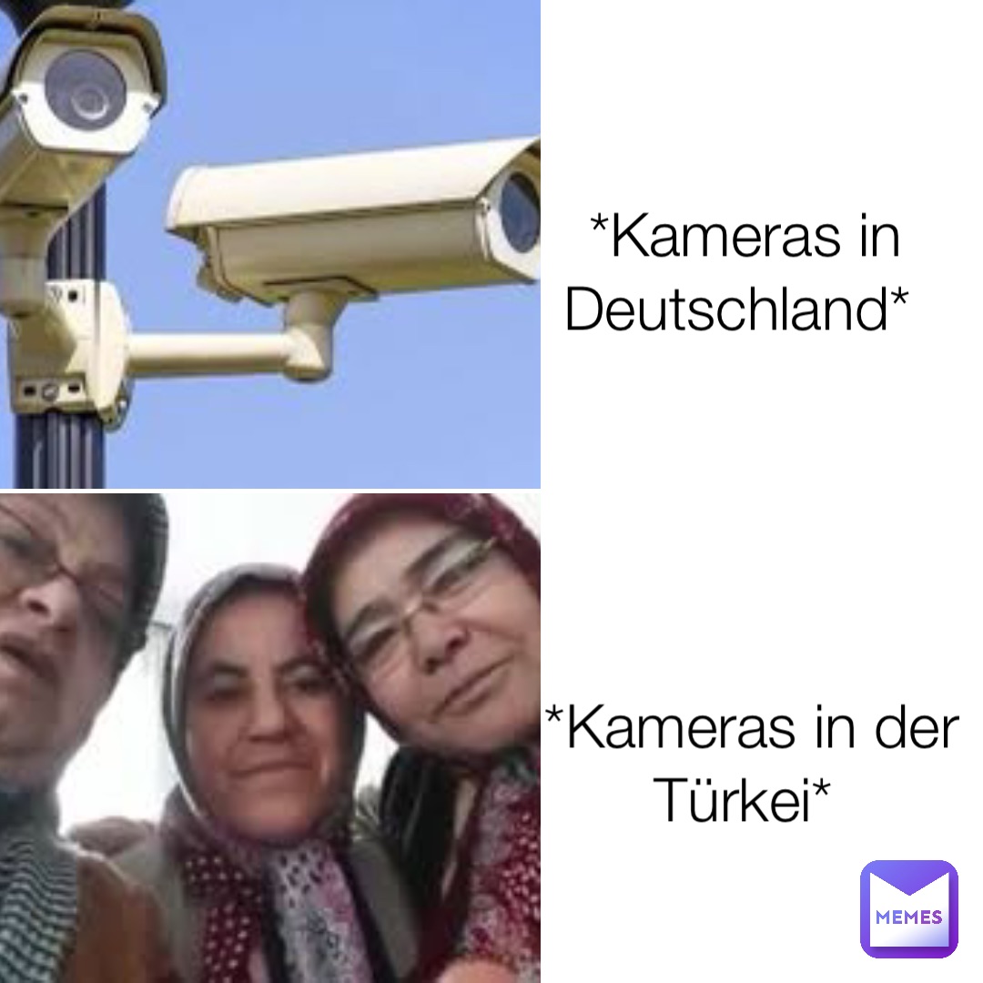 *Kameras in Deutschland* *Kameras in der Türkei*