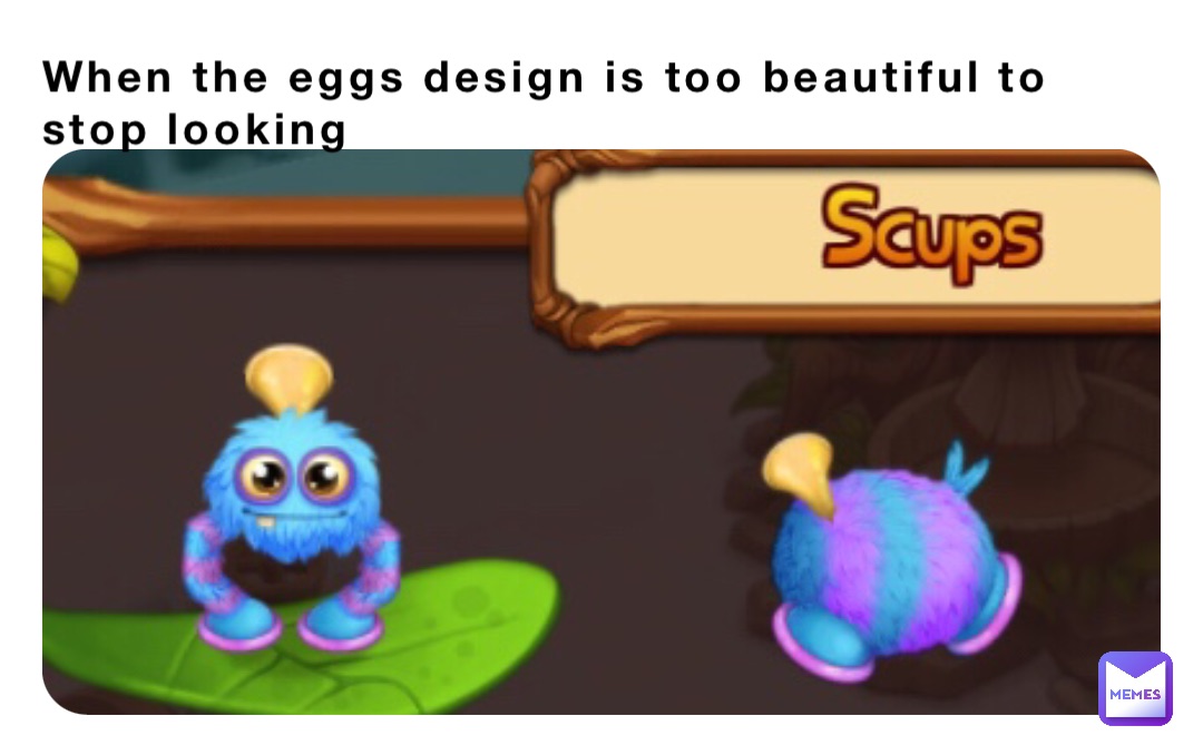 When the eggs design is too beautiful to stop looking