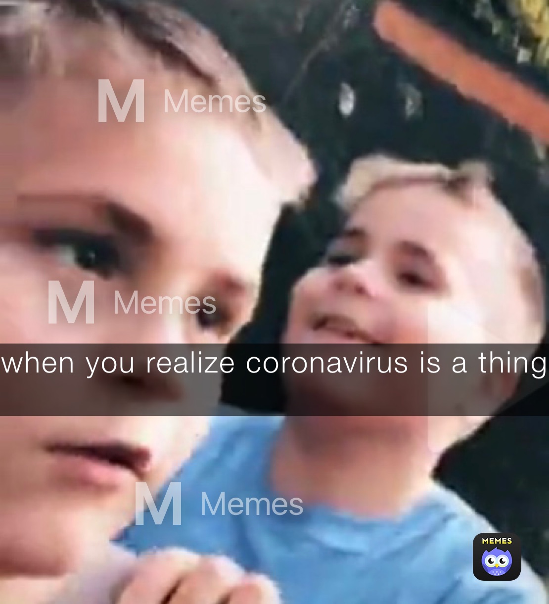 when you realize coronavirus is a thing
