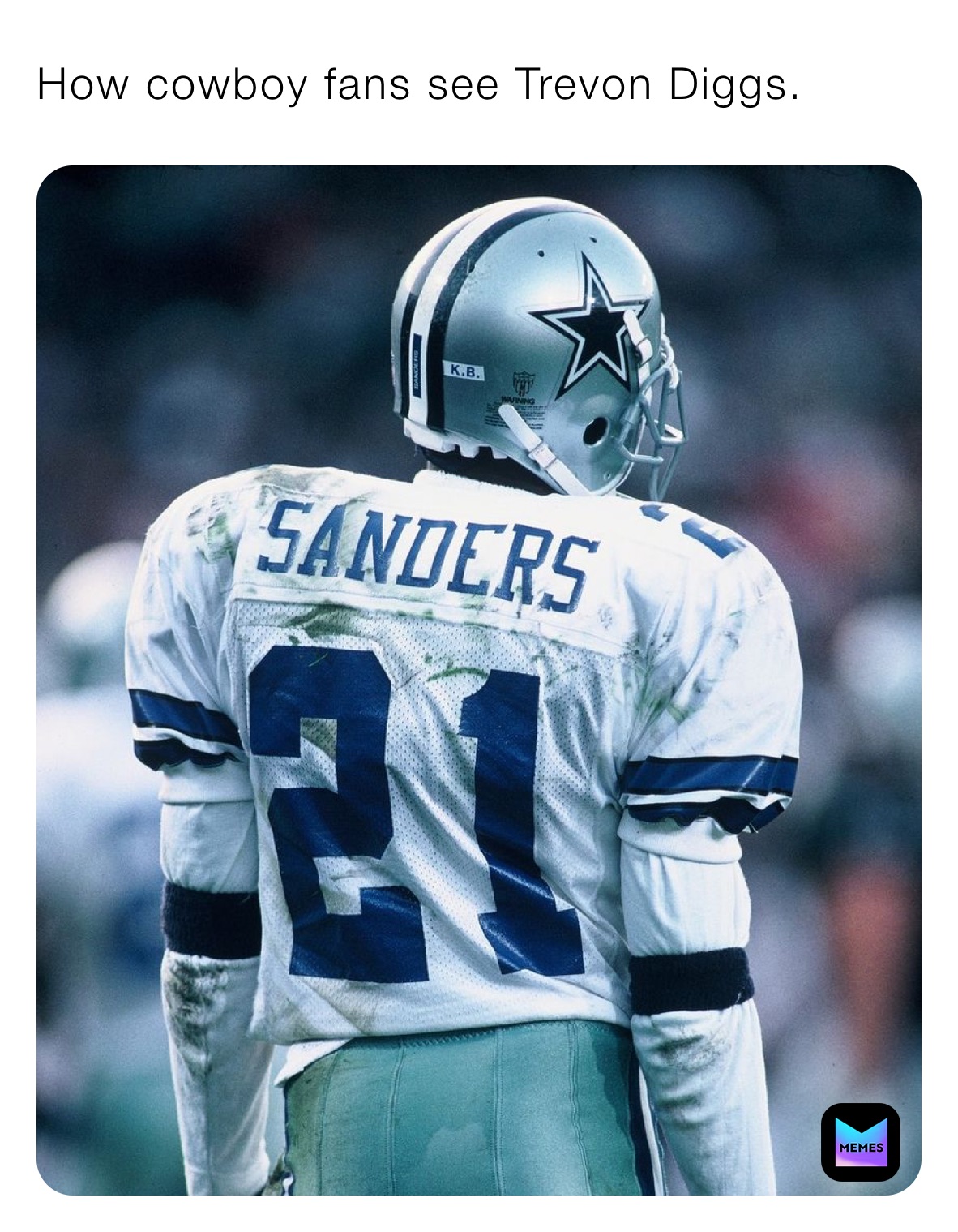 How cowboy fans see Trevon Diggs.