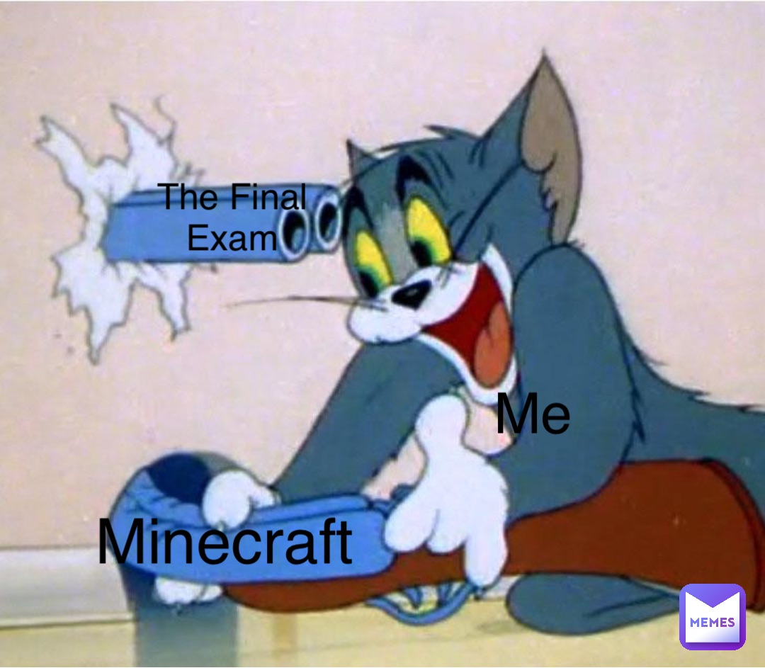 Me Minecraft The Final Exam