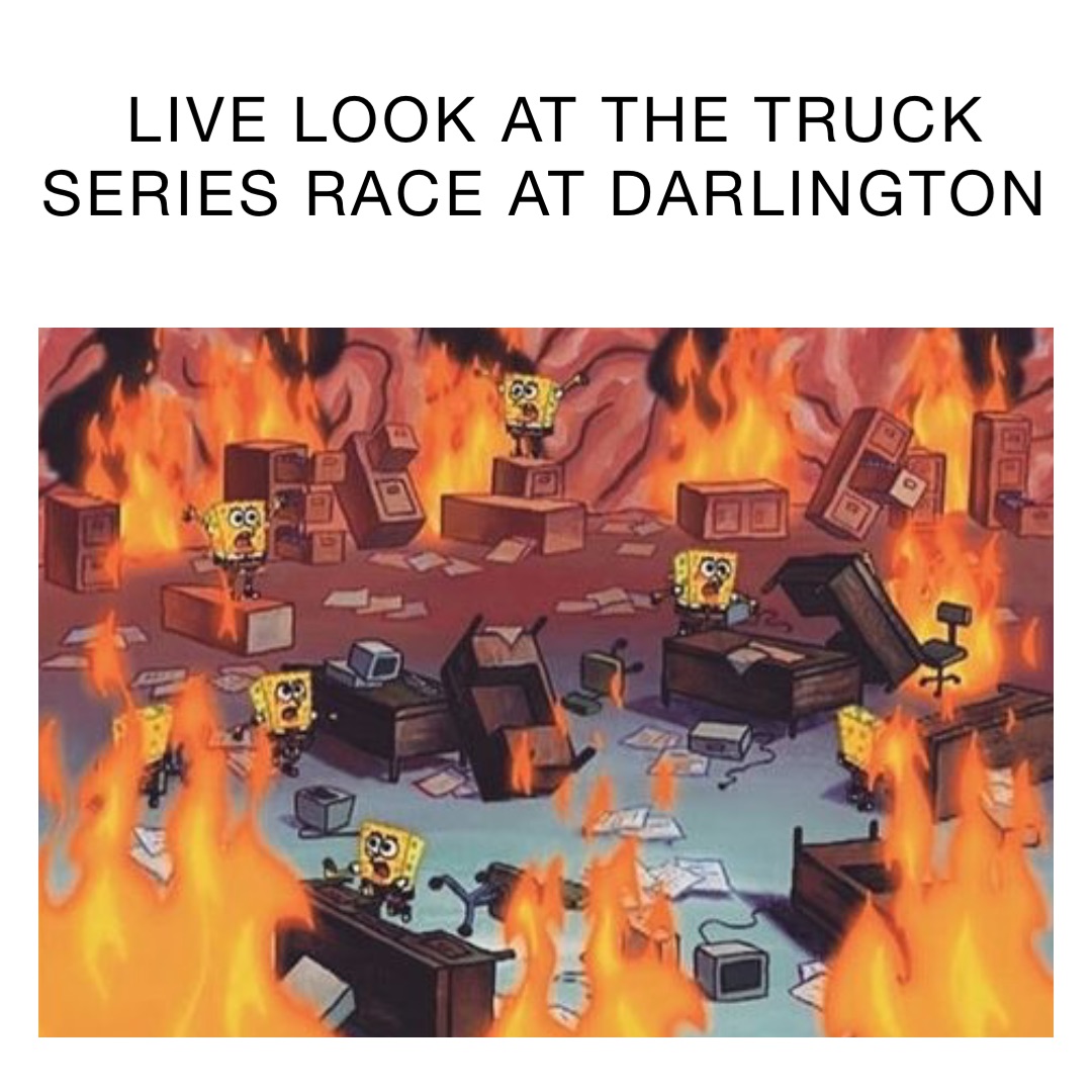 Live look at the Truck Series race at Darlington