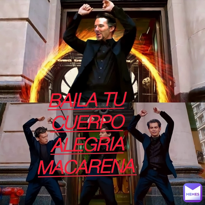 BAILA TU CUERPO ALEGRIA MACARENA 