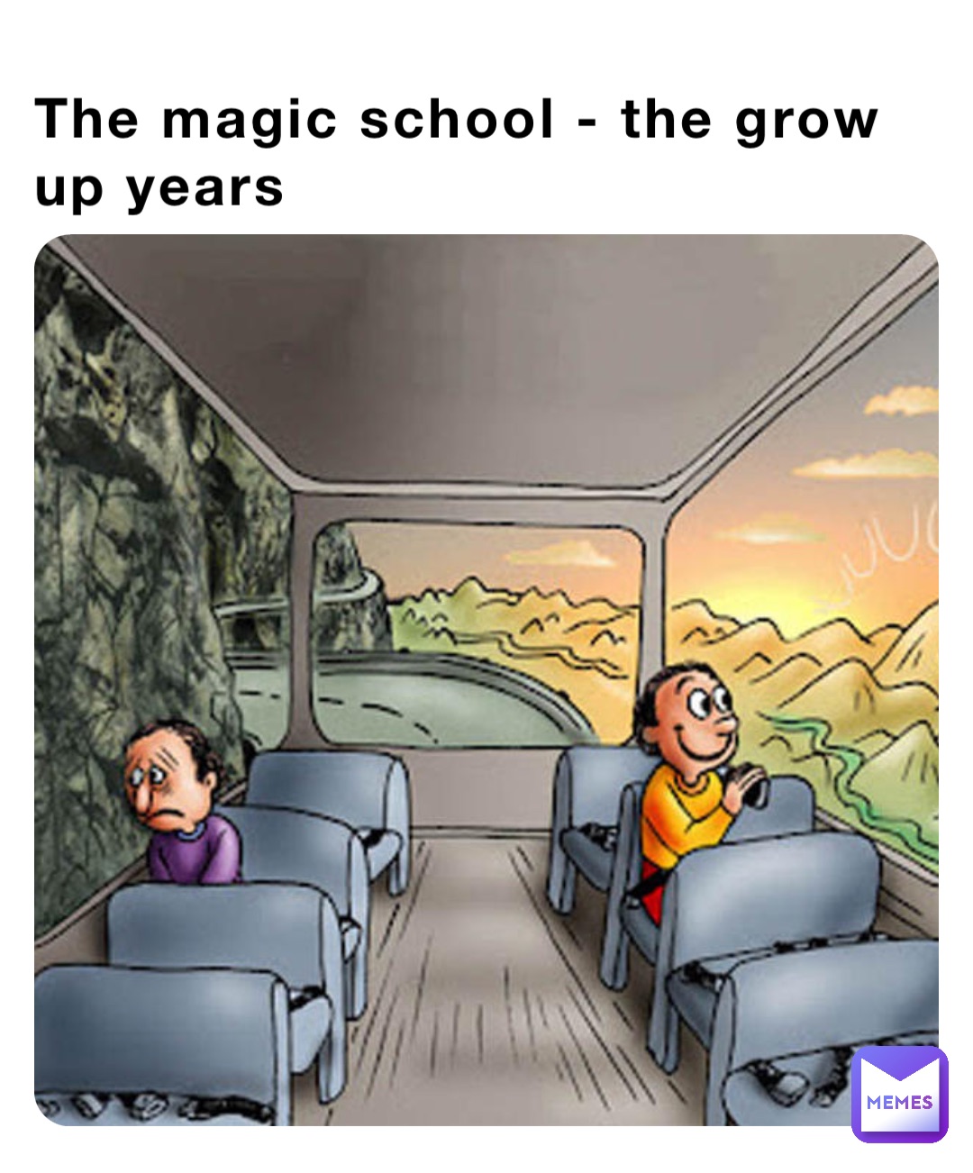 The magic school - the grow up years