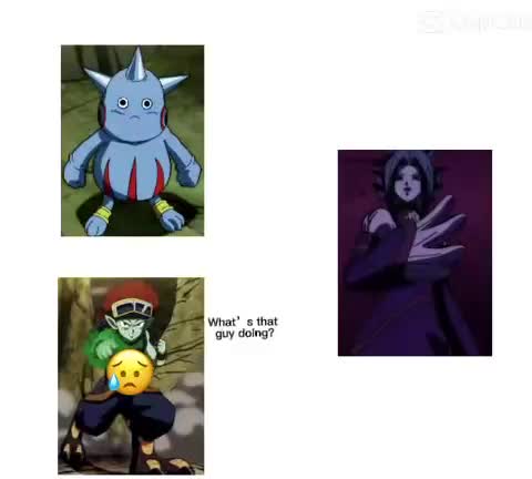 That girl ability is making illusions.