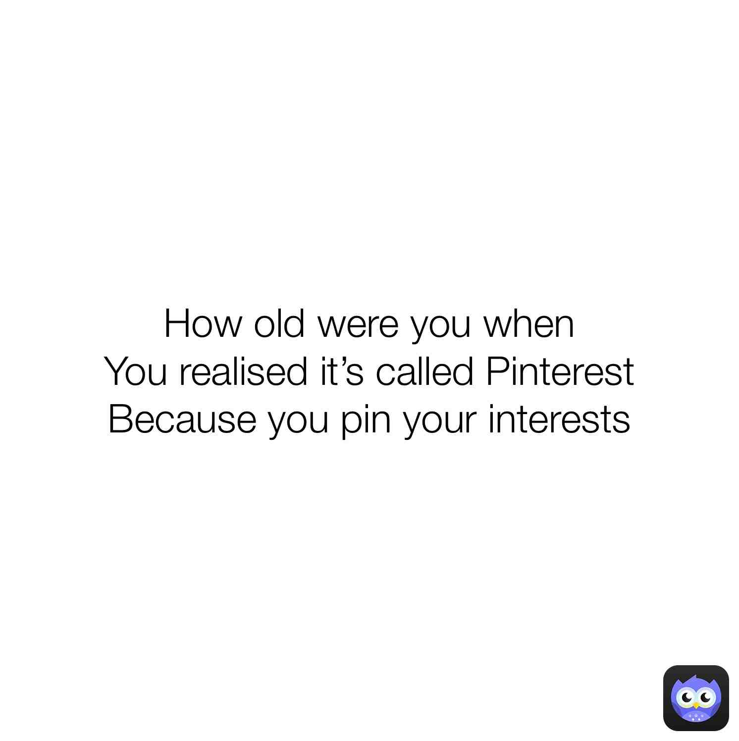 Meme shared by @sereneypoo