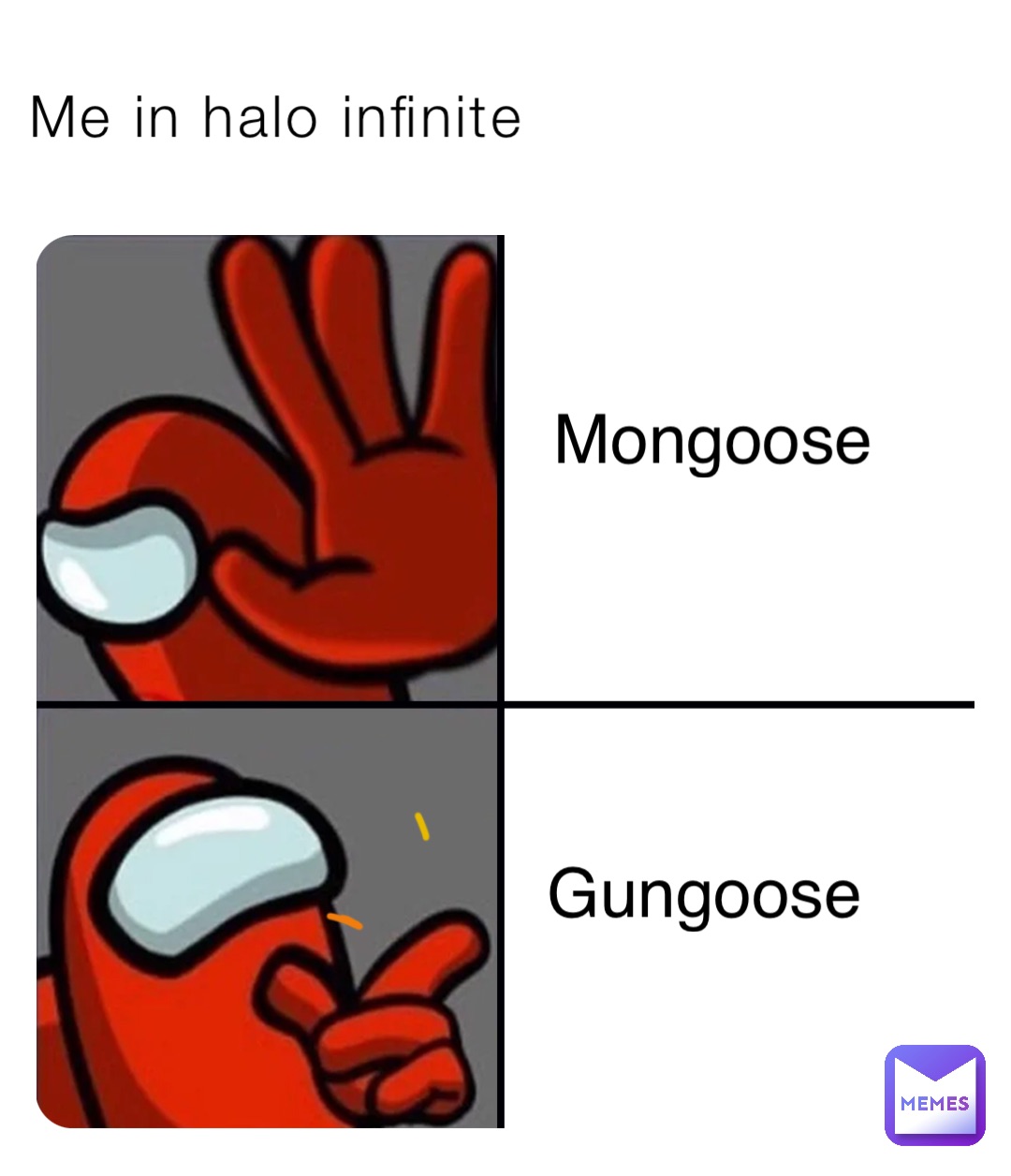Me in halo infinite Mongoose Gungoose