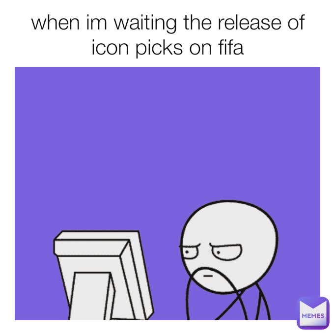 when im waiting the release of icon picks on fifa